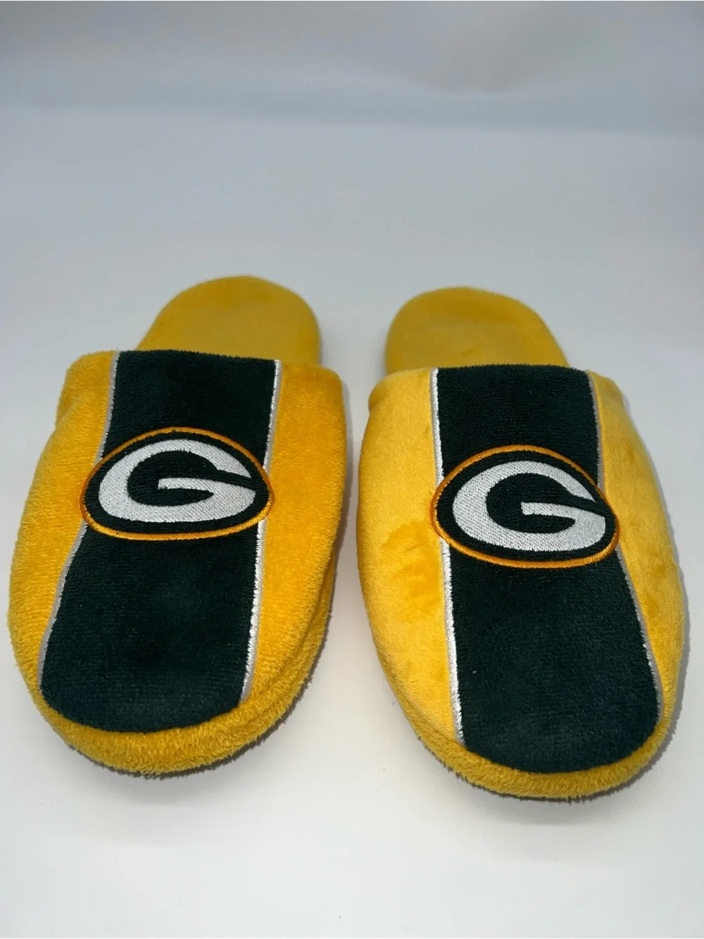 Green Bay Packers Men's Green/Yellow Color Block w/White Accent-Size L (11-12)